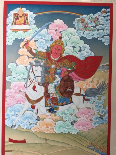 Thangka tibetische malerei - thangka-/tibetische,