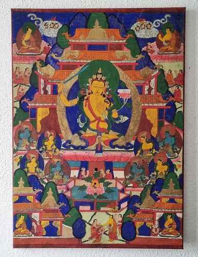 Schöner handgemalter thangka - handgemalter,