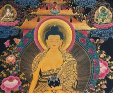 Tibet. Thangka Malerei