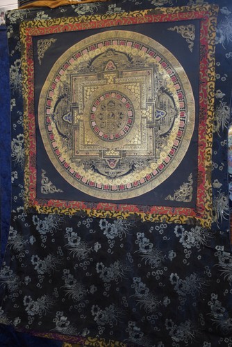 Thangka tibet mandala - tibet,