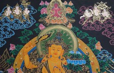 Tibet. THANGKA Malerei