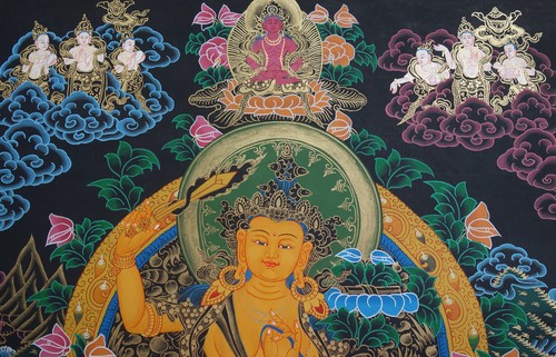 Tibet thangka malerei - thangka,