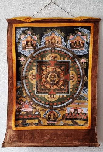 Schönes altes thangka - schönes,