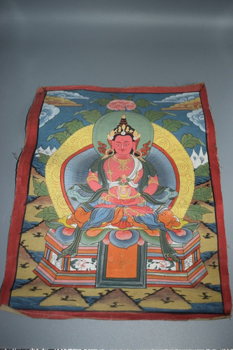 Thangka amitayus auf - thangka,