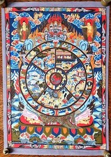 Schöner feiner Thangka