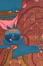 Alter Tibet Thangka Malerei