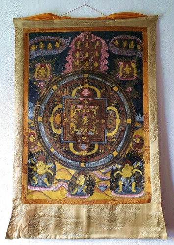 Schöner alter thangka - alter, "