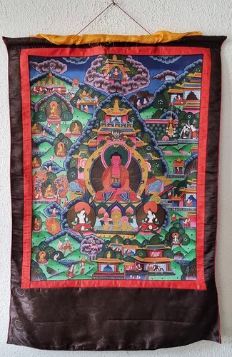 Schöner handgemalter thangka - handgemalter,