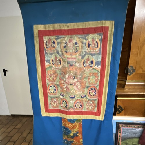 Thangka stoffmalerei auf - thangka,