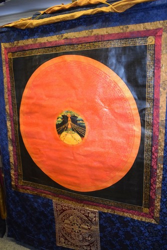 Xxl thangka mit mandala - mit,