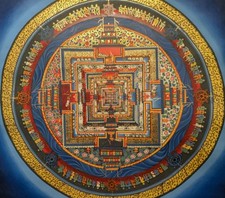 Tibet. Thangka Malerei